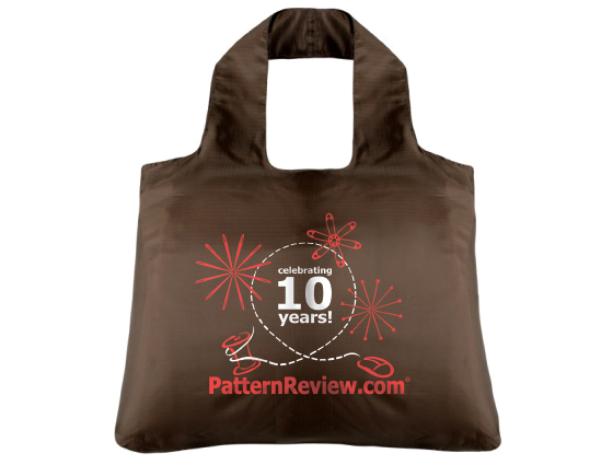 Pattern Review 10th Anniversary tote bag