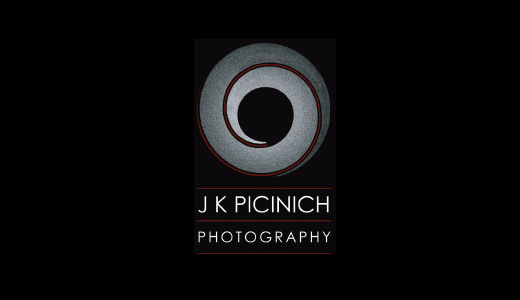 Picinich Photography logo on black background