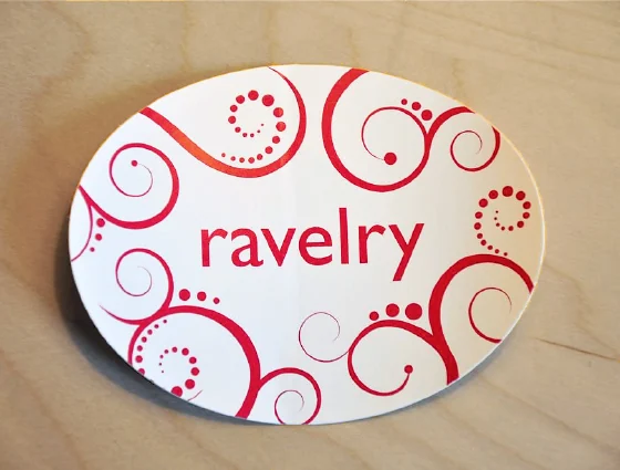 Ravelry Swirl T-shirts, image 4