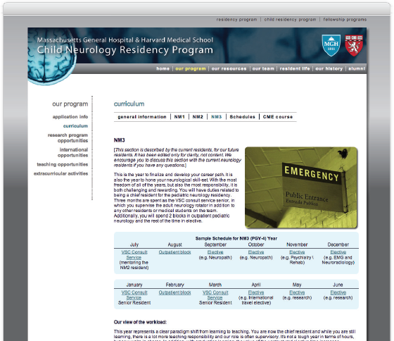 Brigham and Women's Hospital & Massachusetts General Hospital's Harvard Child Neurology Residency Program